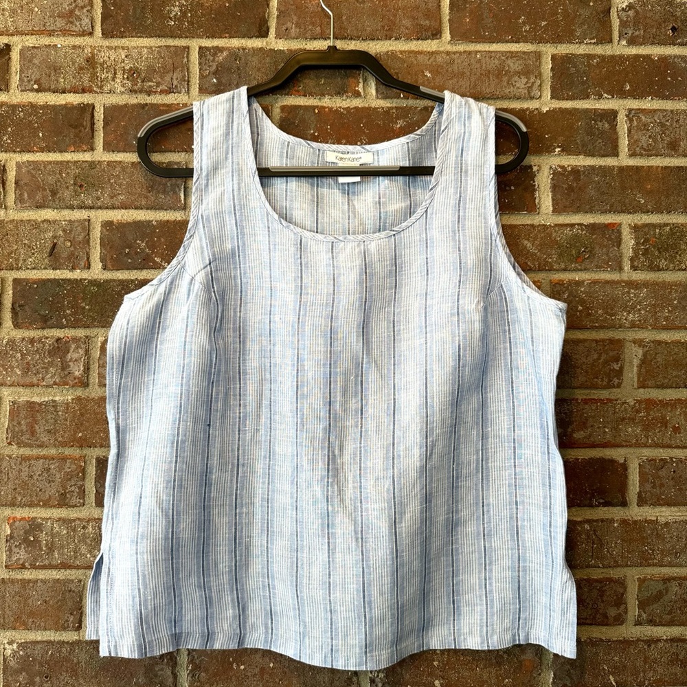 Striped Sleeveless Top
